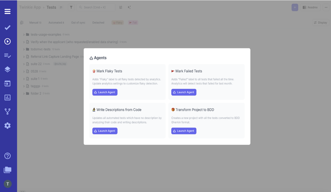 AI-powered AI Agent screen capabilities