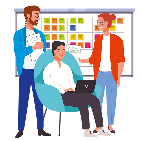 An ideal picture of 3 Amigos meeting.