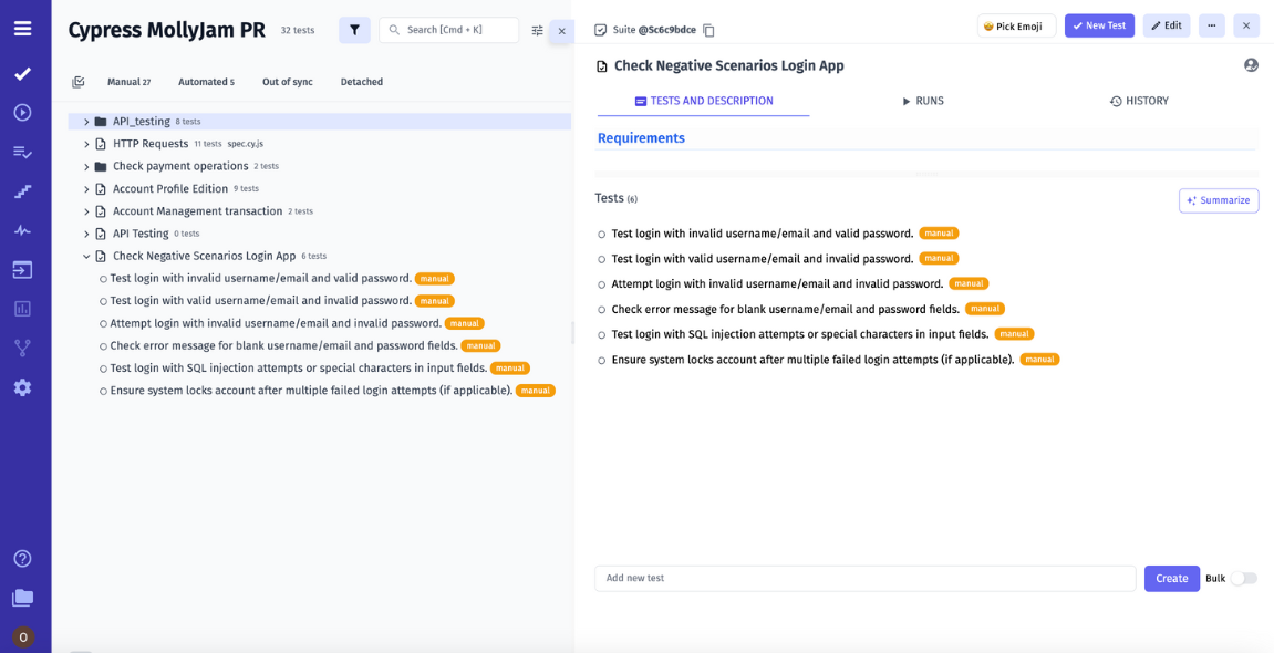 An Example of a Checklist
