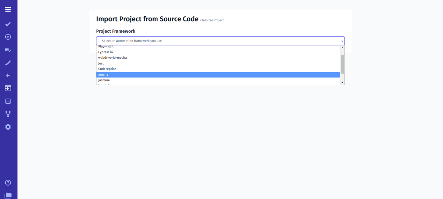 Import Mocha Automated Tests Into TMS 2