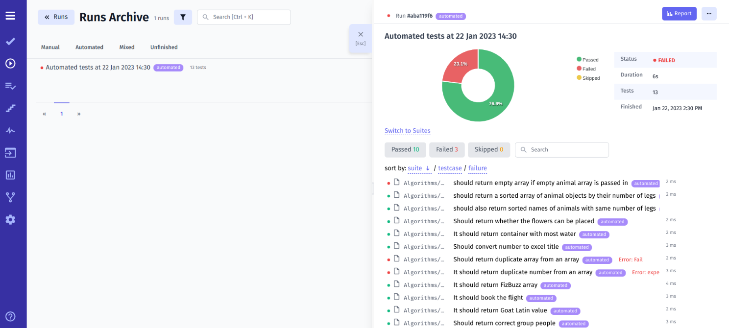 How Do I Create A Report In Jest 3