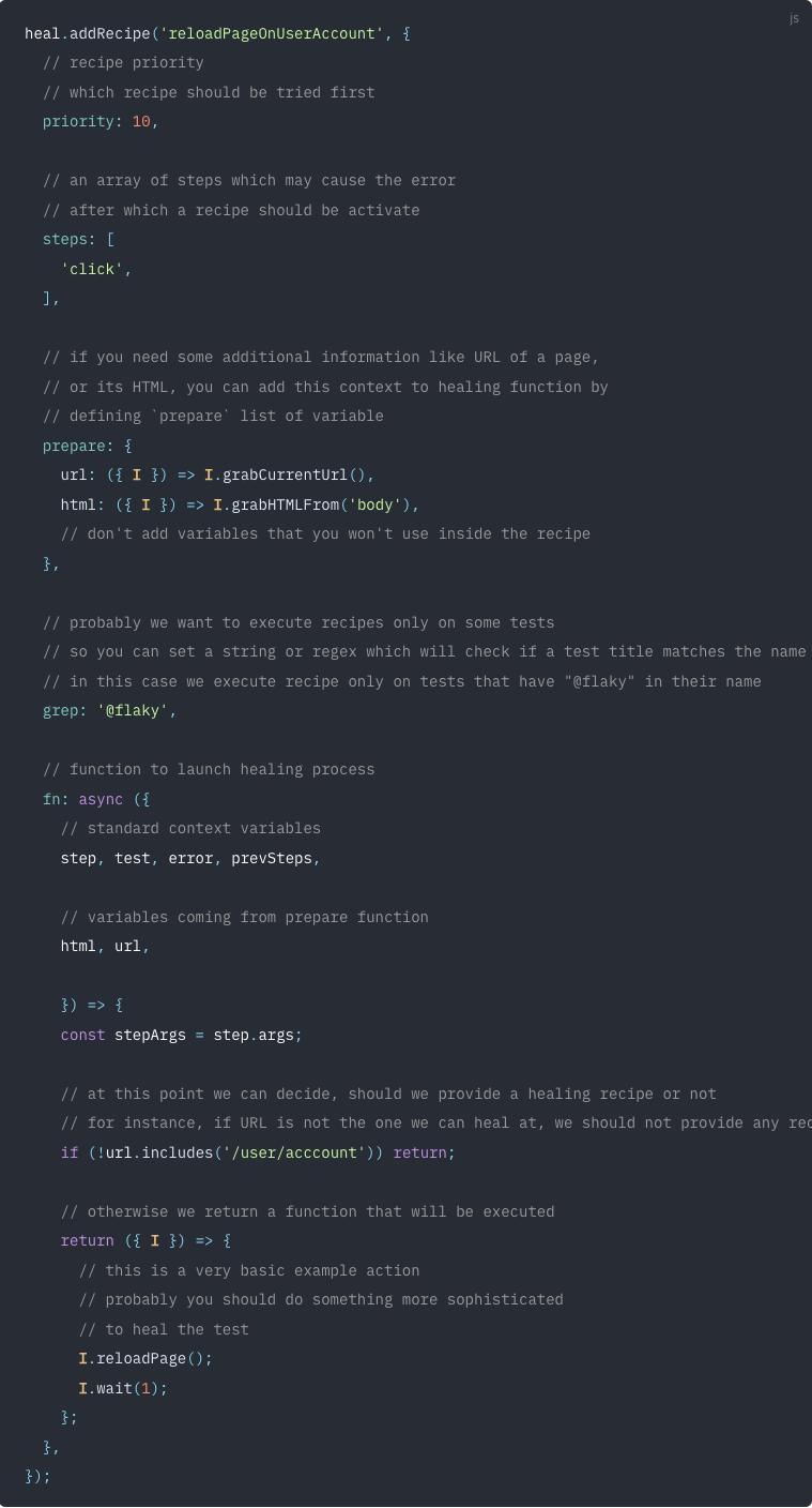 AI Automated Test Maintenance Example