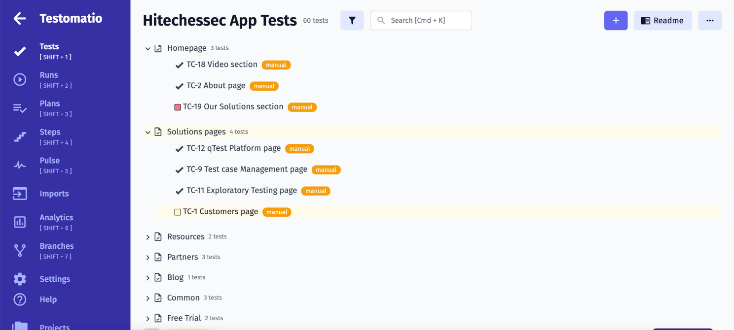 Hitechessec app test