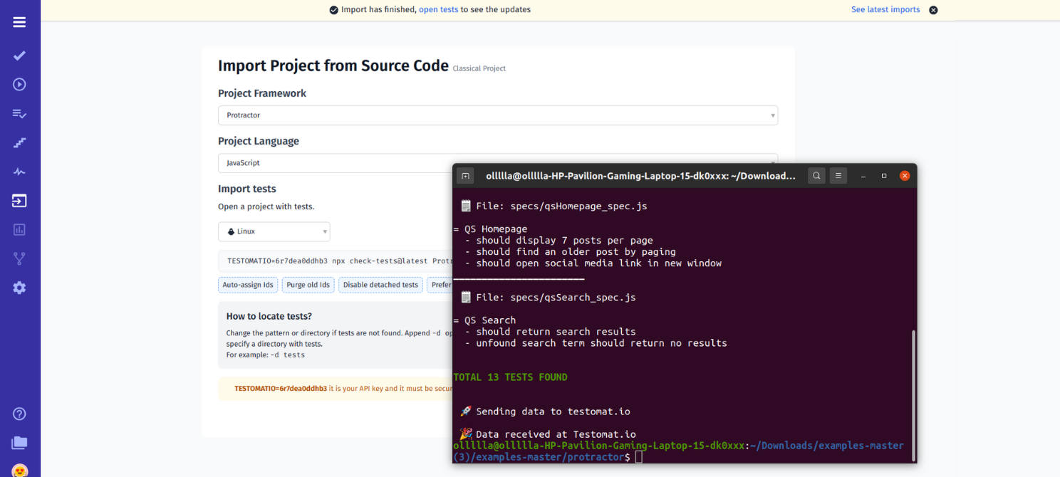 check the accuracy of the performed operation
